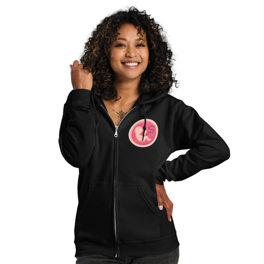 Unisex heavy blend zip hoodie